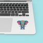 Mandela Elephant - Laptop Sticker