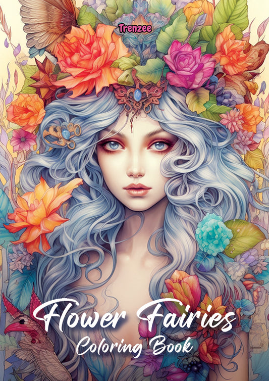 Flower Fairies Coloring Book